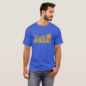 Waffel-Sonntag-Snack-Gebäckteig-Bäcker-Junge T-Shirt (Vorne ganz)