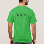 Waffel-Turtles COACH T-Shirt (Rückseite)