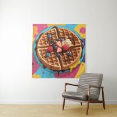 Waffel Wandteppich (Beispiel)