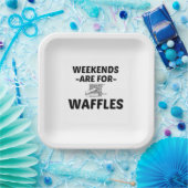 WAFFEL WEEKEND PAPPTELLER (Party)