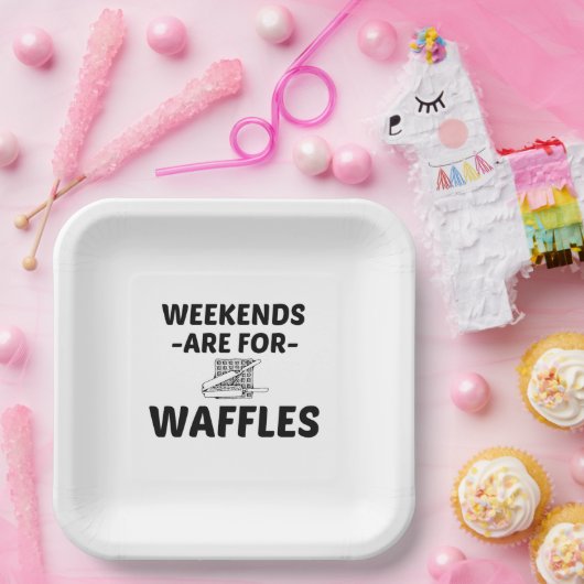 WAFFEL WEEKEND PAPPTELLER (Party)