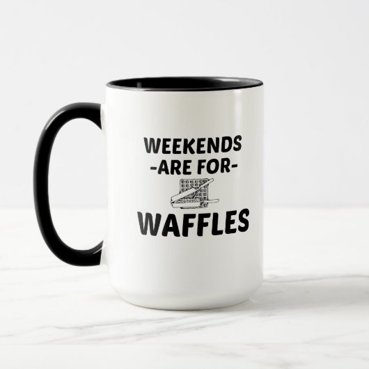 WAFFEL-WOCHENENDE TASSE (Links)