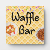Waffelbar fotoplatte (Vorderseite)
