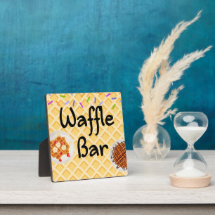 Waffelbar fotoplatte
