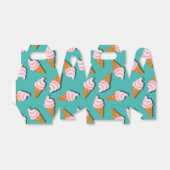 Waffelcones Eis und gefrorenes Jogurt-Muster Geschenkschachtel (Ungefaltet)