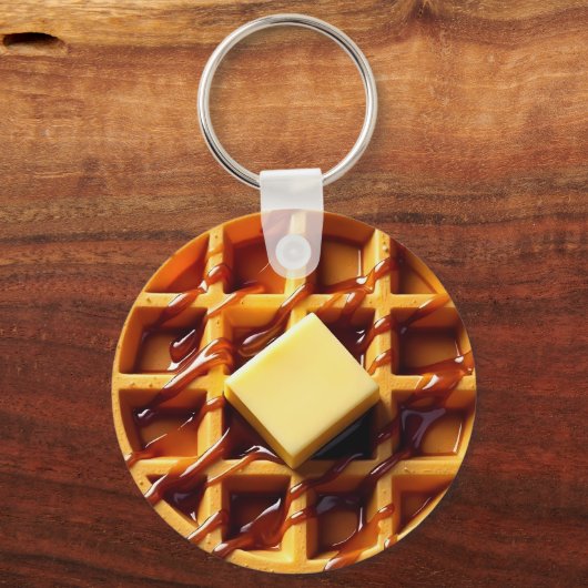 Waffeldarstellung Schlüsselanhänger (Vorderseite)
