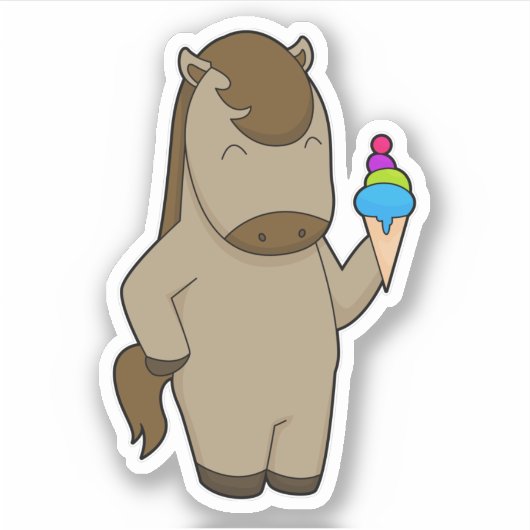 Waffeleis Aufkleber (Vorderseite)