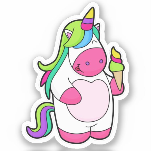 Waffeleis Aufkleber (Vorderseite)