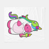 Waffeleis Fleecedecke (Vorderseite (Horizontal))