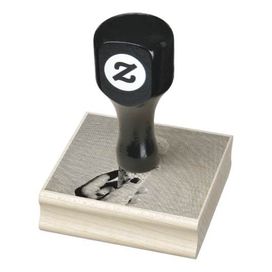 Waffeleiskegel Gummistempel (Stempel)