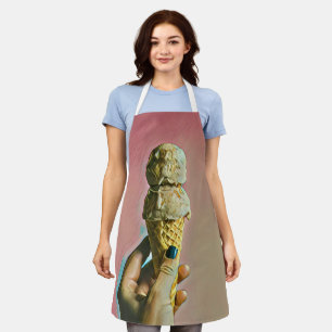 Waffeleiskegel Schürze