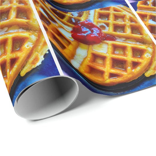 WaffelFoto Geschenkpapier (Rolleneckpunkt)
