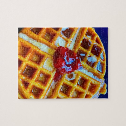 WaffelFoto Puzzle (Horizontal)