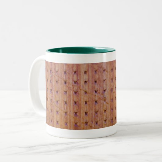 Waffelholz Tasse 2 (Vorderseite Links)