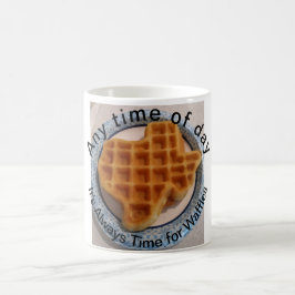 Waffelkaffee-Tasse Kaffeetasse