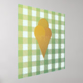 Waffelkegel Foliendrucke (Ablage )