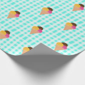 Waffelkegel Geschenkpapier (Ecke)