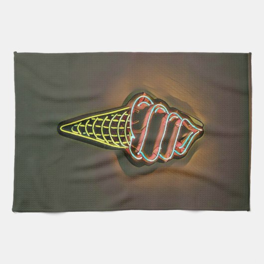 Waffelkegel Geschirrtuch (Horizontal)