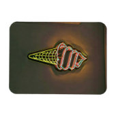 Waffelkegel Magnet (Horizontal)