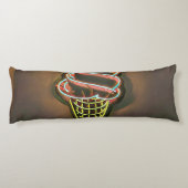 Waffelkegel Seitenschläferkissen (Rückseite)