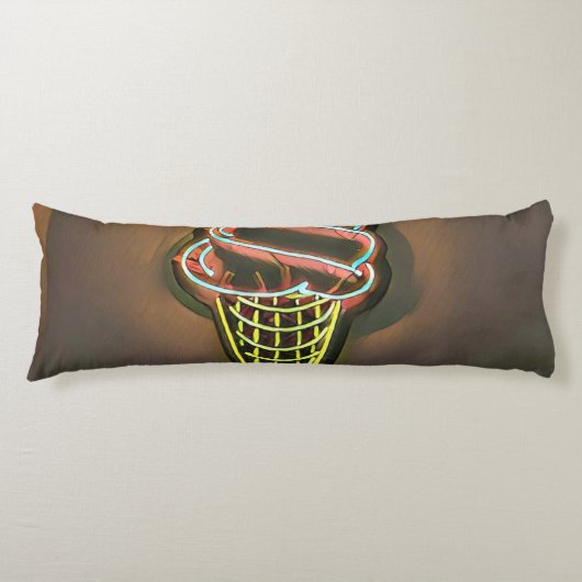 Waffelkegel Seitenschläferkissen (Vorderseite)