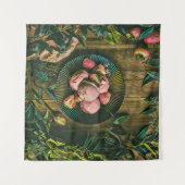 Waffelkegel Wandteppich (Vorderseite (Horizontal))