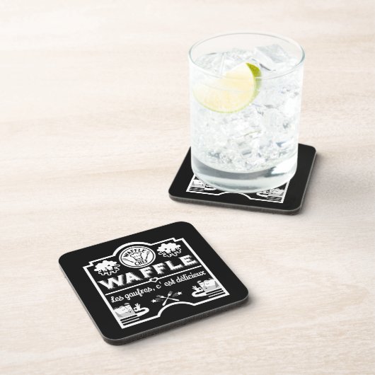 WaffelKoch Getränkeuntersetzer (Rechte Seite)
