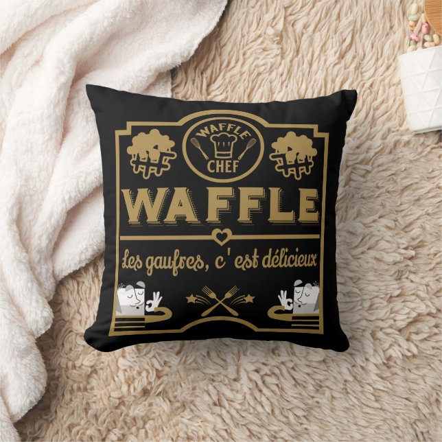WaffelKoch Kissen (Decke)