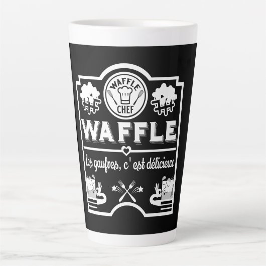 WaffelKoch Milchtasse (Vorderseite)