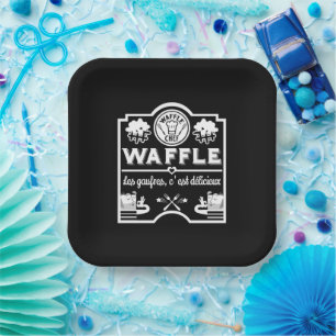 WaffelKoch Pappteller