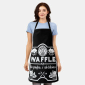 WaffelKoch Schürze (Getragen)