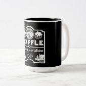 WaffelKoch Zweifarbige Tasse (VorderseiteRechts)