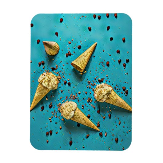 Waffelkons Magnet (Vertikal)