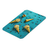 Waffelkons Magnet (Linke Seite)