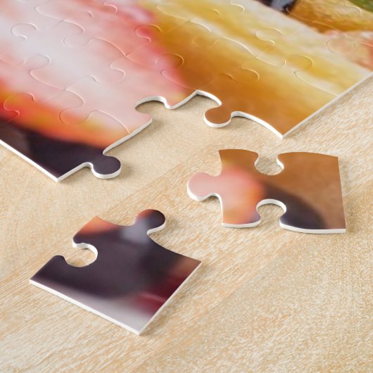 Waffelkuchen mit frischem Beerenobst Puzzle (Seite)