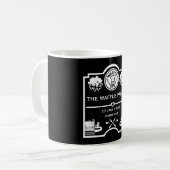 Waffelladen oder Popfood-Stall Kaffeetasse (Vorderseite Links)