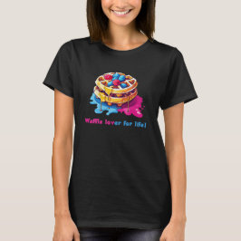 Waffelliebhaber T-Shirt