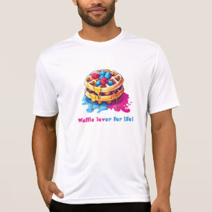 Waffelliebhaber T-Shirt