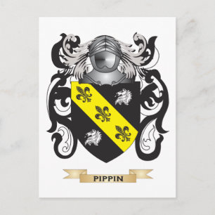 Waffelmantel (Familienwappen) Postkarte