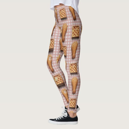 Waffeln aus Gingham, Leggings (Links)