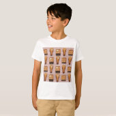 Waffeln aus Gingham T-Shirt (Vorne ganz)