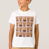 Waffeln aus Gingham