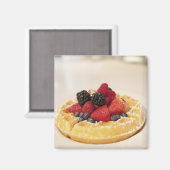 Waffeln, frisch magnet (Vorderseite/Rückseite)