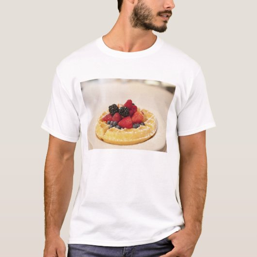 Waffeln, frisch T-Shirt (Vorderseite)