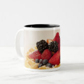 Waffeln, frisch zweifarbige tasse (Vorderseite Links)