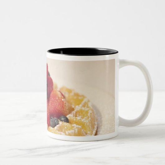 Waffeln, frisch zweifarbige tasse (Rechts)