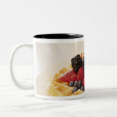 Waffeln, frisch zweifarbige tasse (Links)