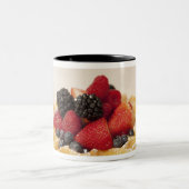 Waffeln, frisch zweifarbige tasse (Mittel)
