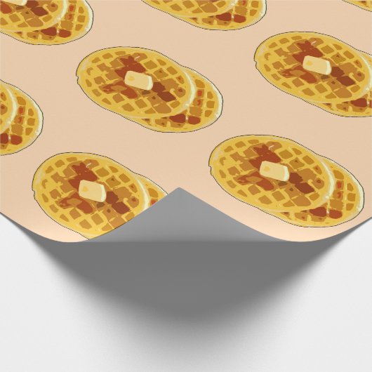 Waffeln Geschenkpapier (Ecke)