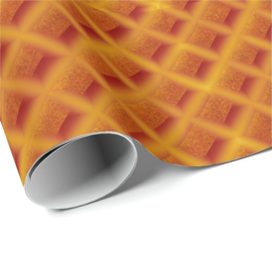 Waffeln Geschenkpapier (Rolleneckpunkt)